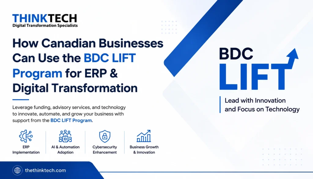 BDC LIFT Program for ERP & Digital Transformation