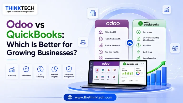 Odoo vs QuickBooks: which is better